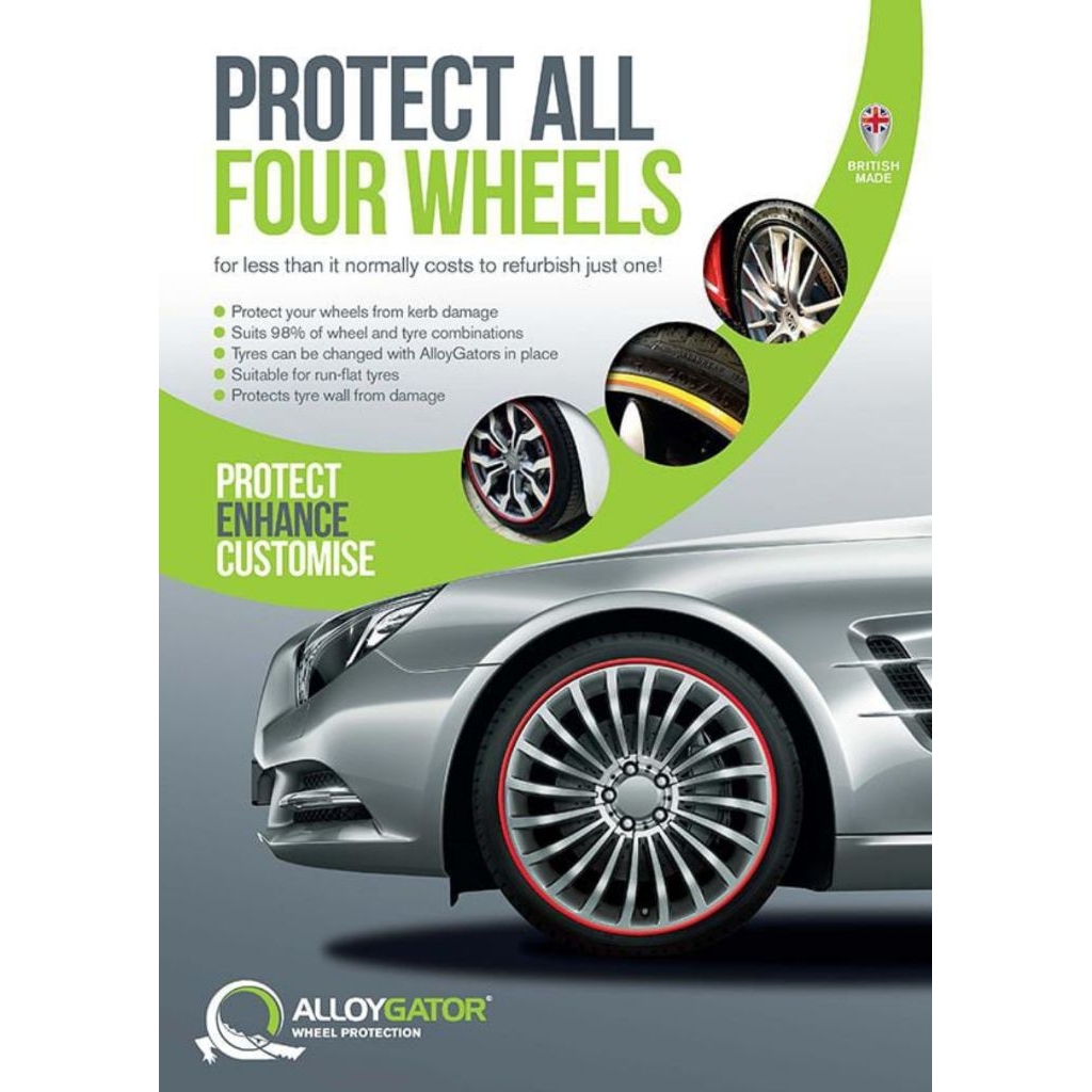 ALLOYGATOR Rim Protector Pelindung Velg Mobil