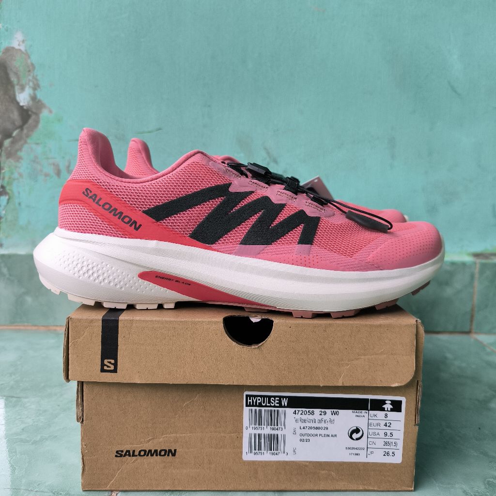 SEPATU TRAIL RUNNING WANITA Salomon hyperpulse W 47205827 Original Resmi only 42