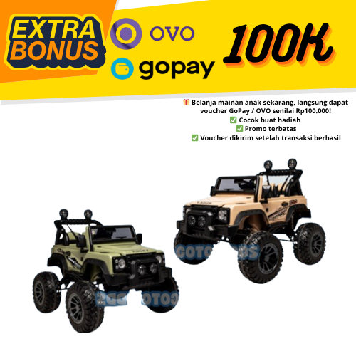 Maenan Mobil Aki Anak Rocky Volta 5008 Rocky Monster Sahara - SHP Toys