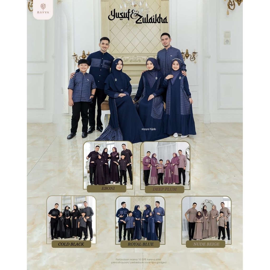 SARIMBIT YUSUF & ZULAIKHA (Gamis Anak DRESS GIRL ONLY) Sarimbit