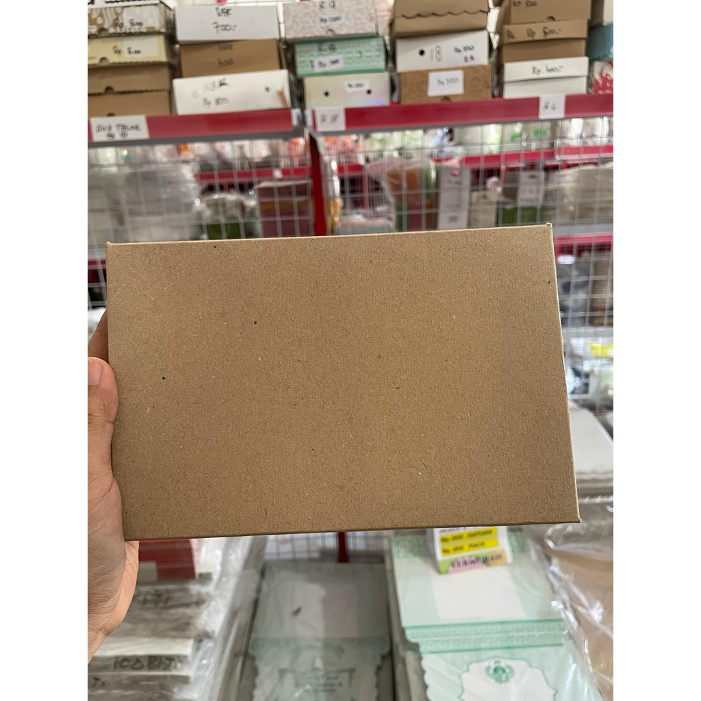 Kardus Ayam Geprek Polos Ukuran L