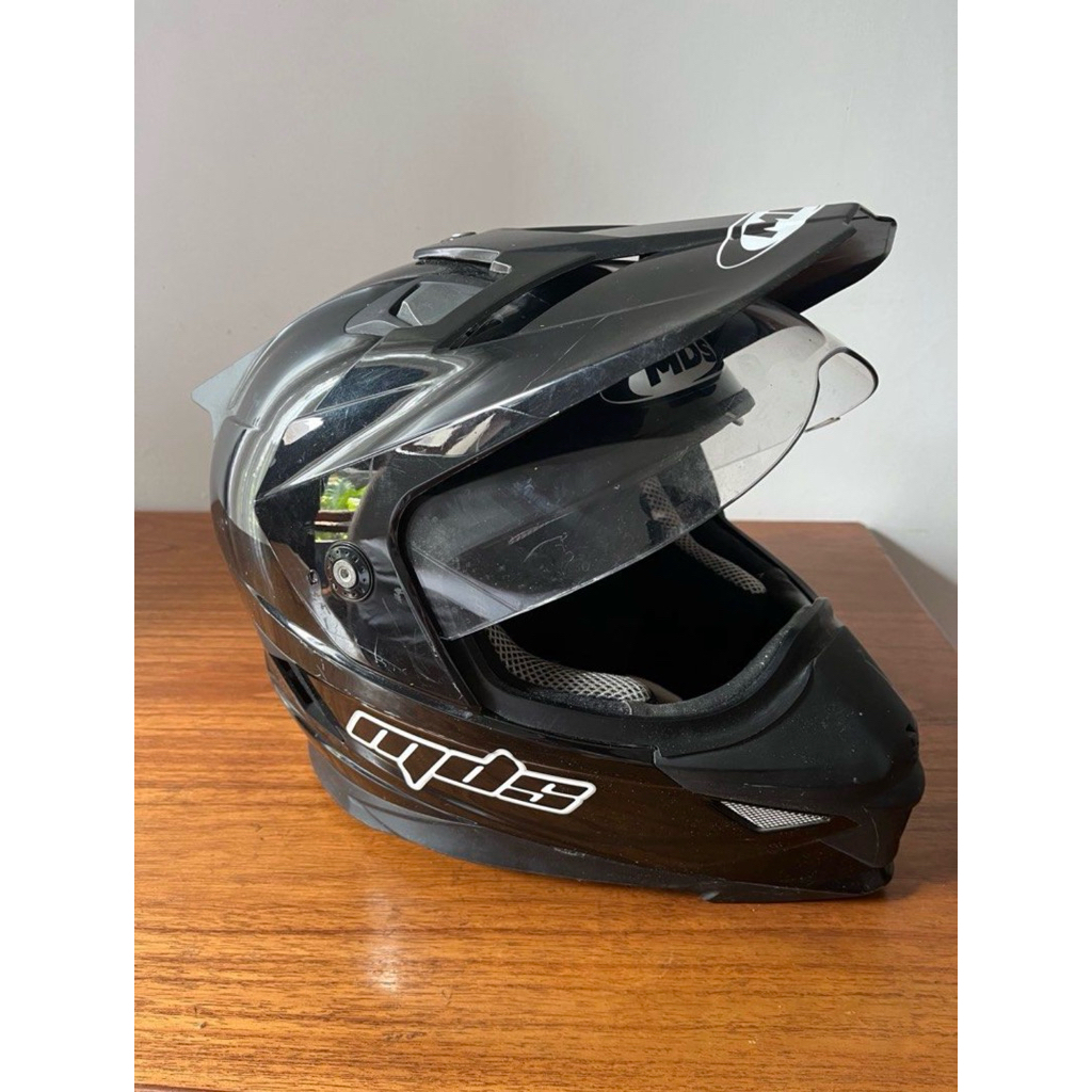 Helm Fullface Motorcross Supermoto merk MDS