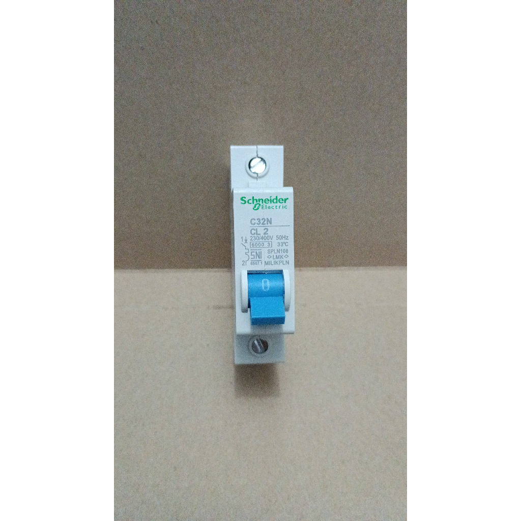 7810 mcb ncb schneider c32n cl2a c 32n c2 cl 2a 2 ampere 2ampere