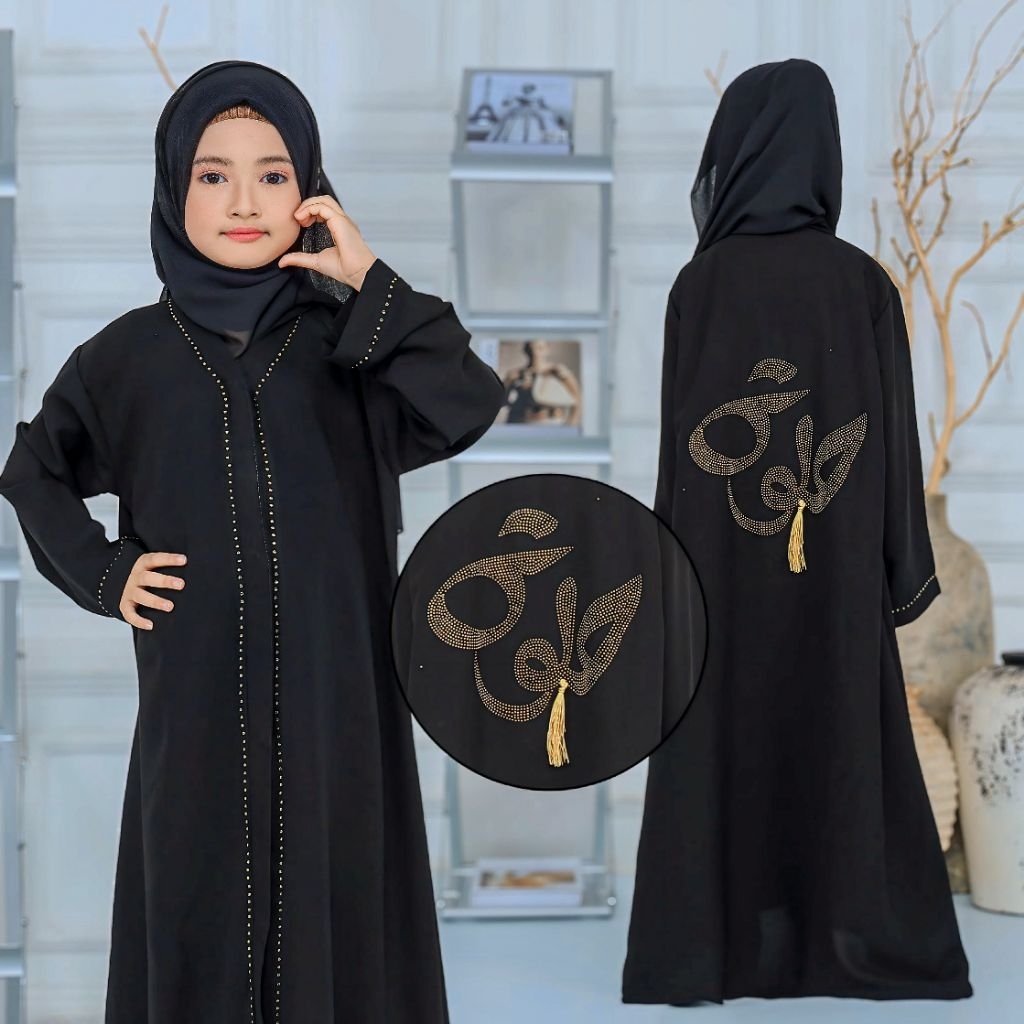 abaya anak hitam turkey, abaya anak hitam dubai, abaya anak hitam arab, abaya anak hitam 10 tahun, a