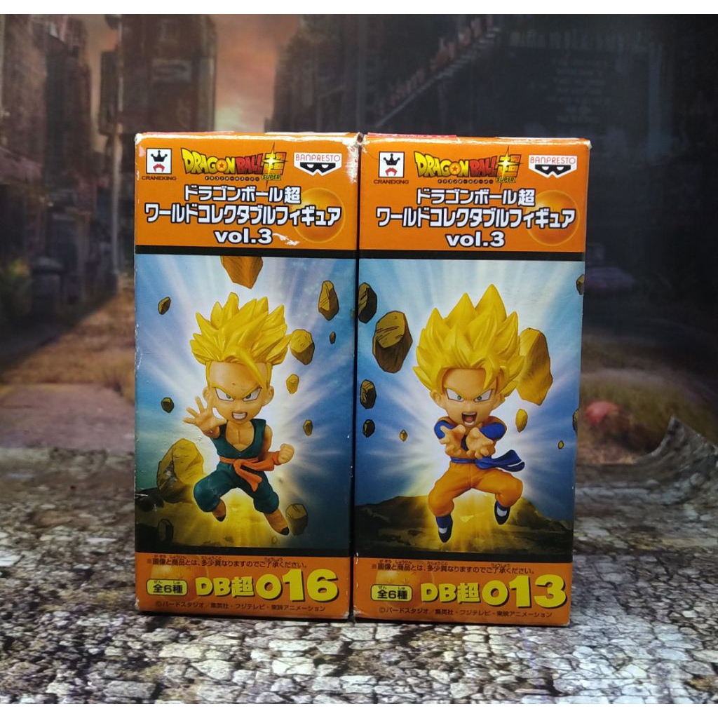 WCF DRAGON BALL GOTEN TRUNKS KID SET