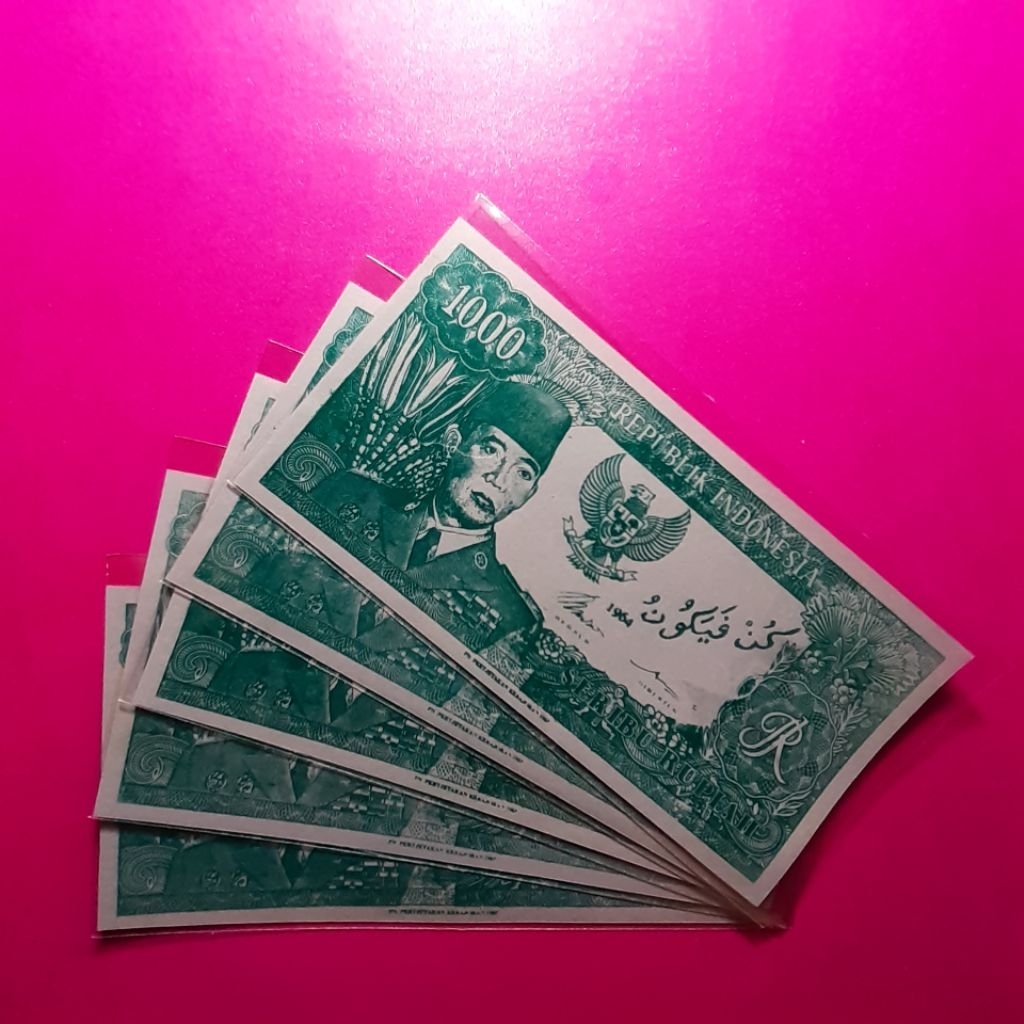 uang 1000 rupiah sukarno replika tahun 1964
