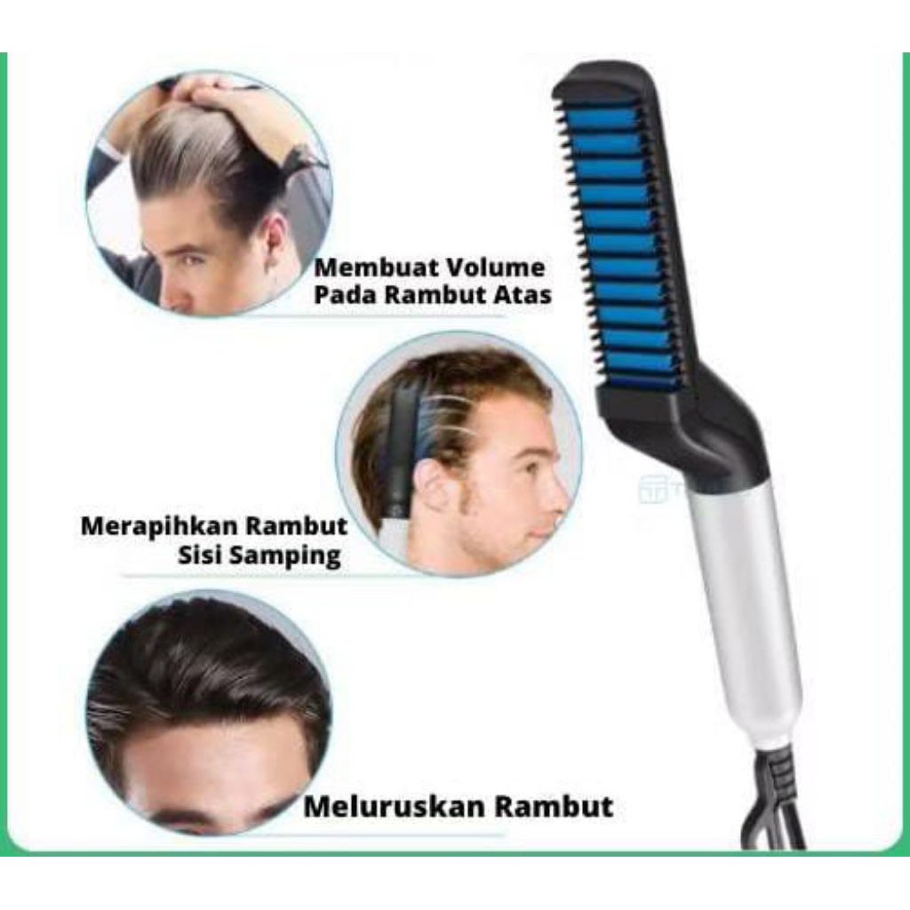 CATOK SISIR PELURUS GAYA RAMBUT/HAIR STYLING PRIA