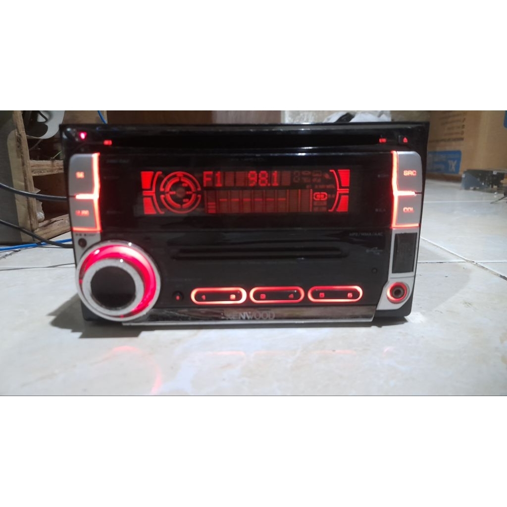 head unit tape mobil dobeldin kenwood
