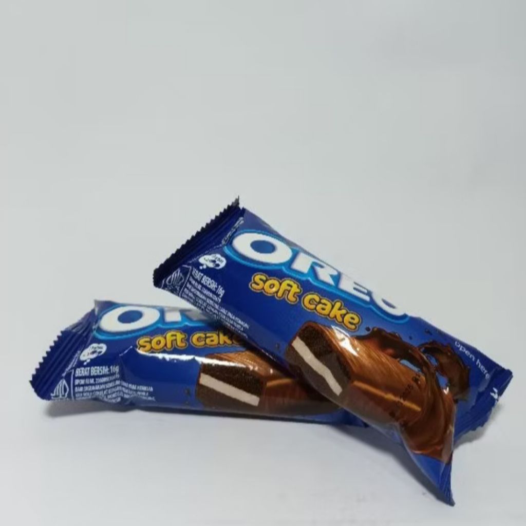 Biskuit oreo softcake coklat jajan jadul