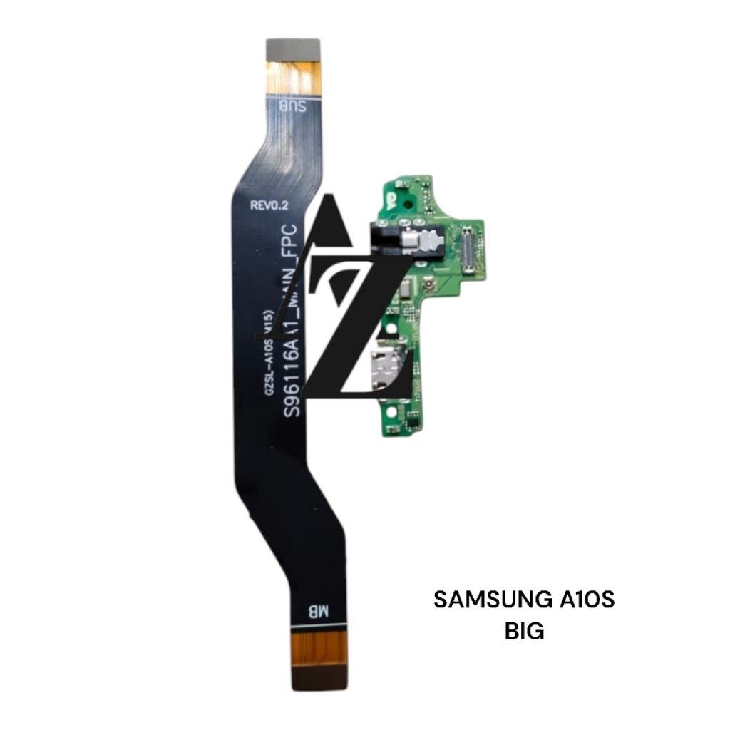FLEXIBEL CHARGER SAMSUNG A10S BIG PAPAN CAS FULLSET IC + FLEXIBEL BOARD SAMSUNG A10S BIG SATU SET