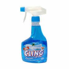 CAIRAN PEMBERSIH KACA CLING BOTOL SPRAY 425 ML CLING PEMBERSIH KACA