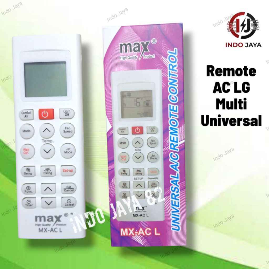 Remote AC LG Hercules AC LG Multi Universal