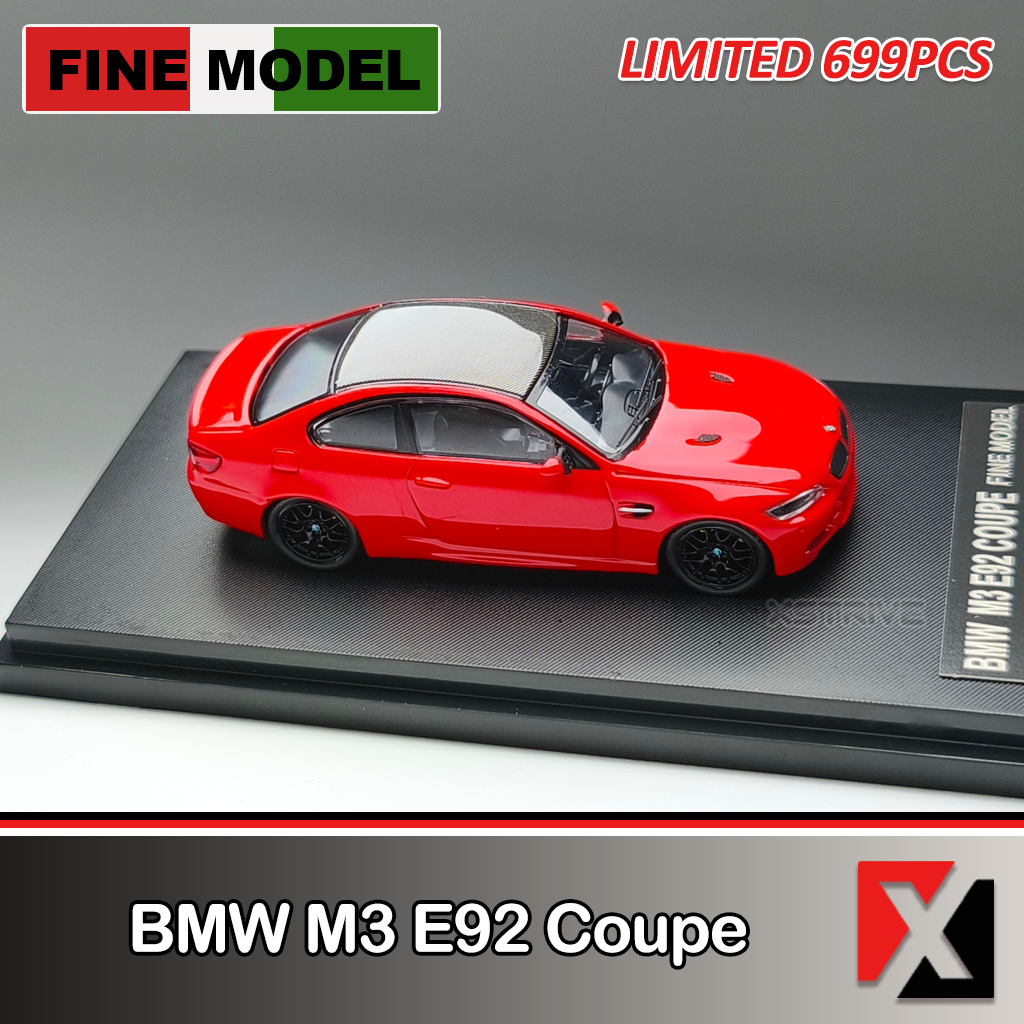 Fine Model 1:64 BMW M3 E92 Coupe Red