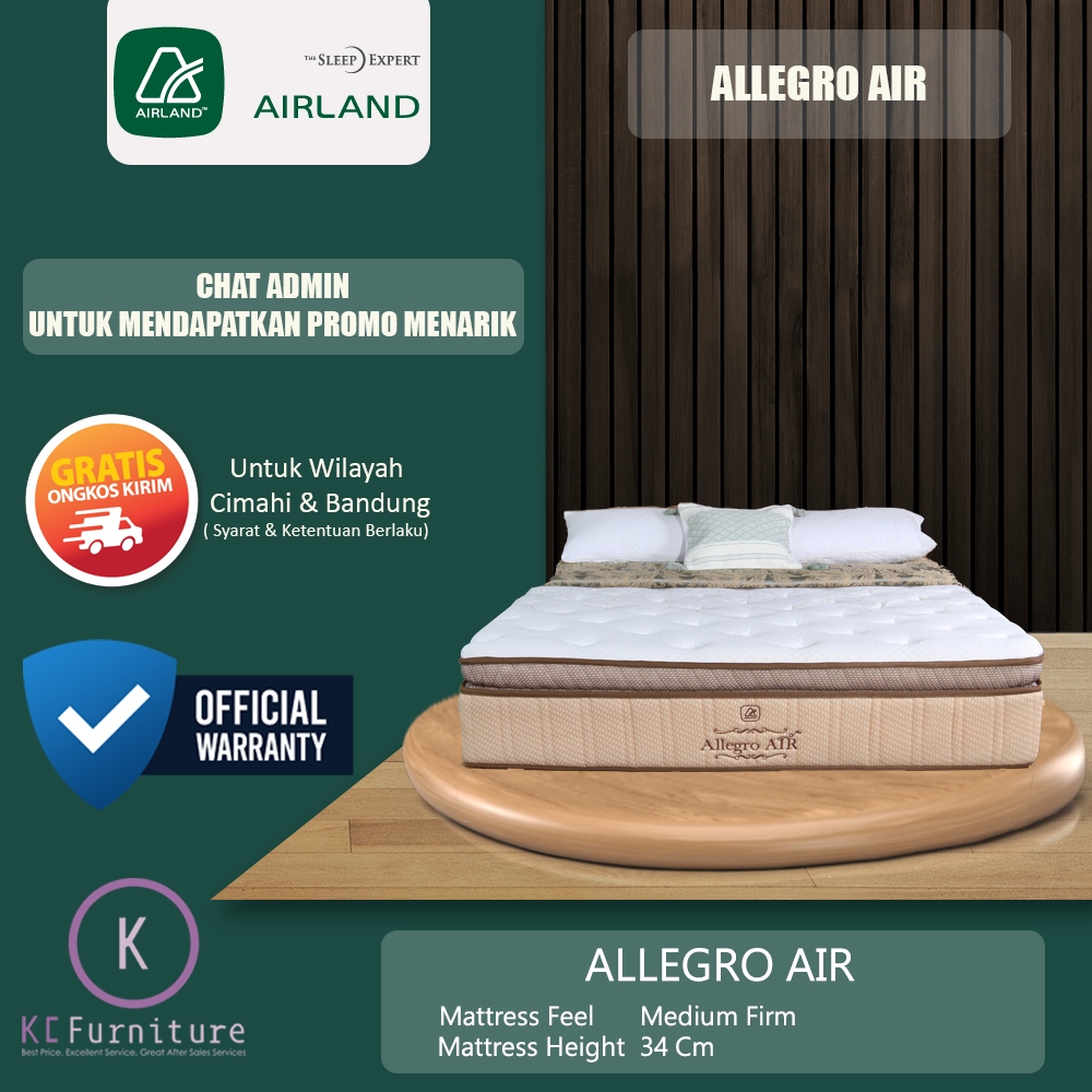 Kasur Springbed Airland - Allegro Air ( Matrass Saja )