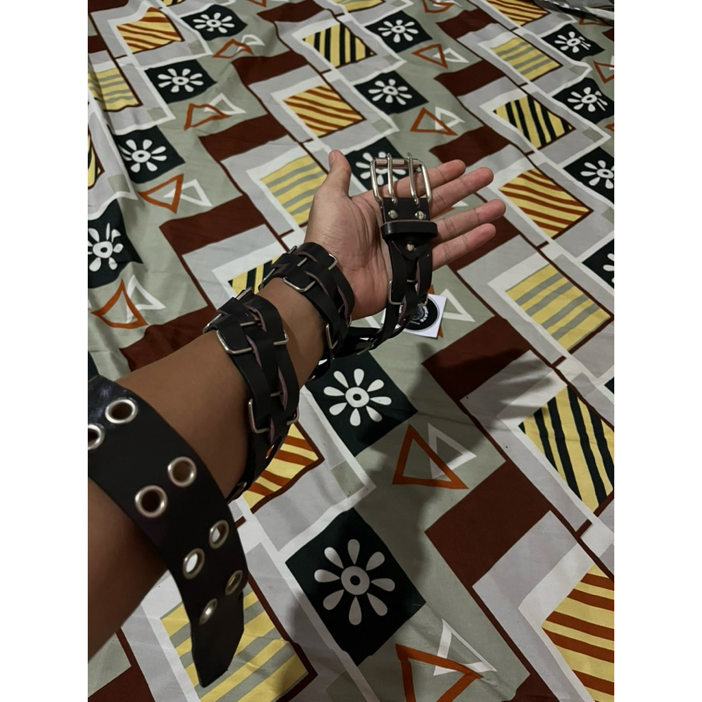 Studded Belt With Two Prong