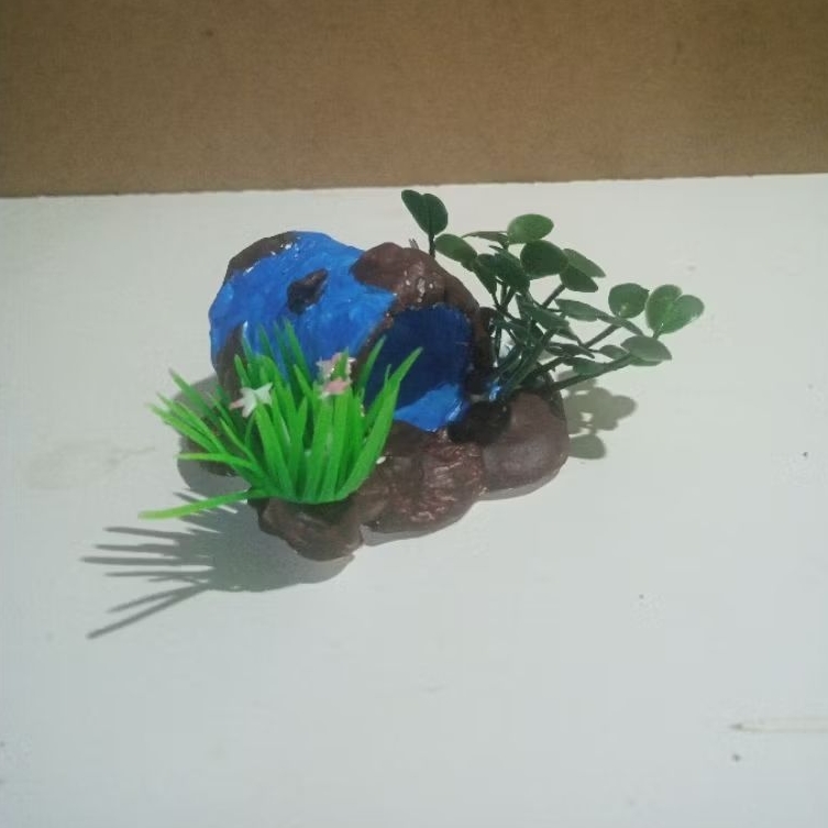 HIASAN AQUARIUM ORNAMEN RUMAH IKAN