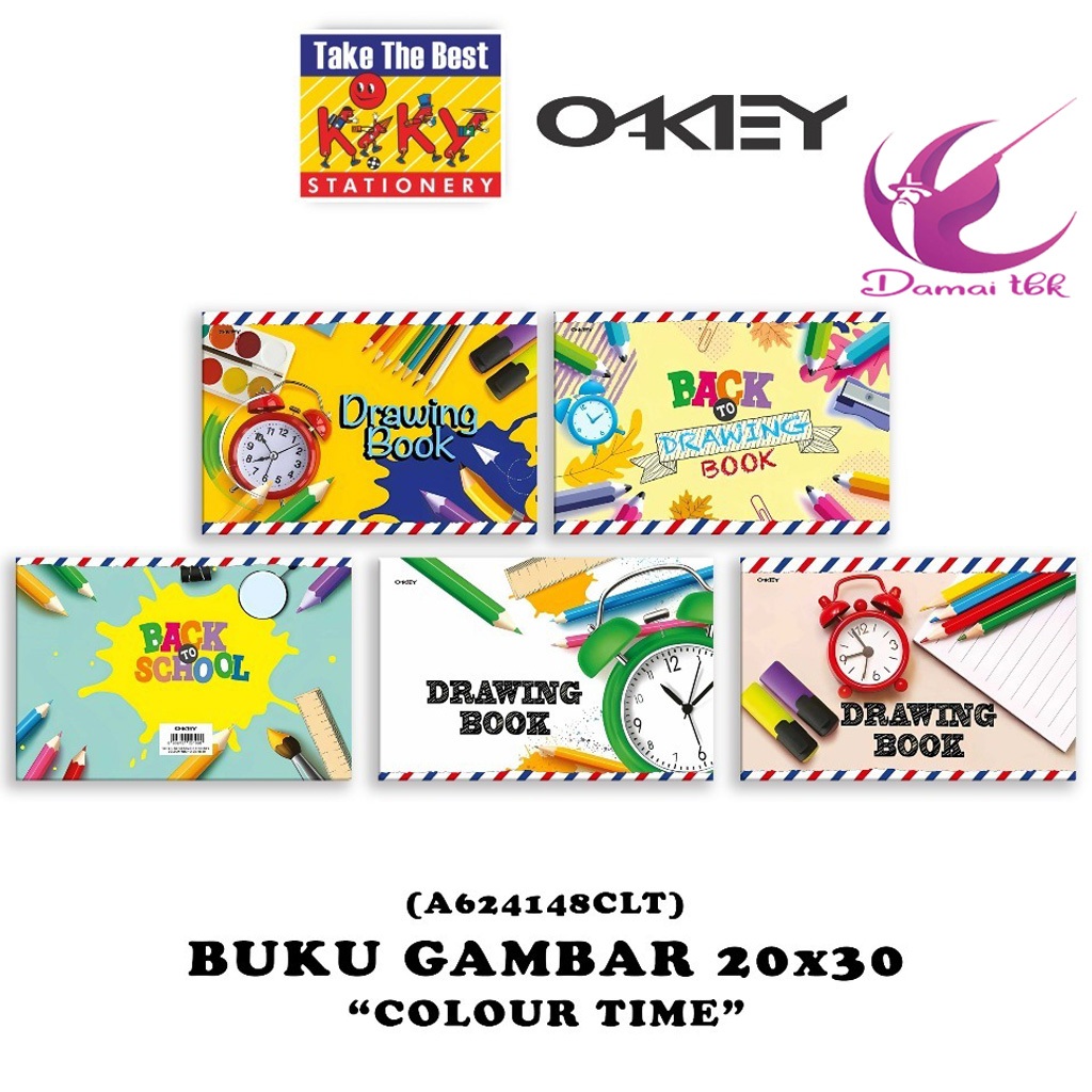 Buku Gambar A4 Okey - Drawing Book A4 Okey