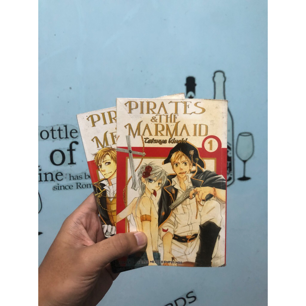 Komik Pirates & The Mermaid Vol 1 & 2 , Set Only , Bekas
