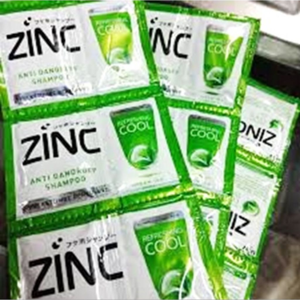 Shampo Zinc Hijau Sachet ( 1 renceng isi 24)