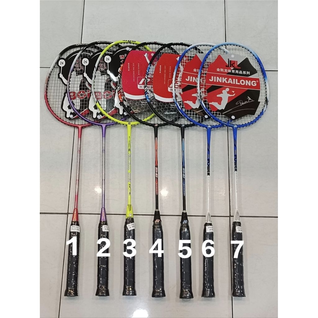 Raket Badmintin Murah Sports RUNYU BOKA JINKAILONG