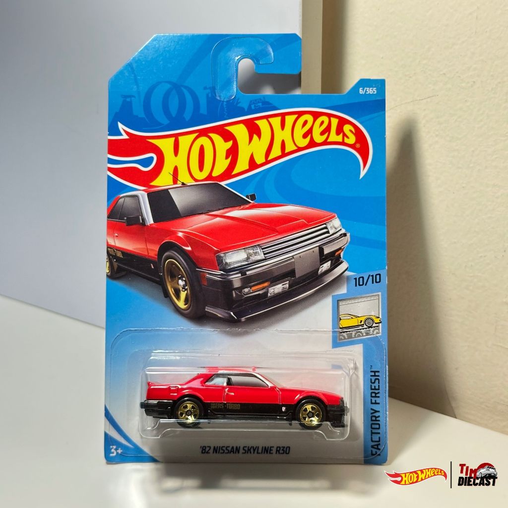 Hot Wheels '82 Nissan Skyline R30 - Red (First Edition)