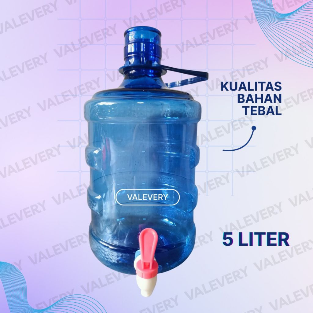 Galon Kecil kran 5 Liter