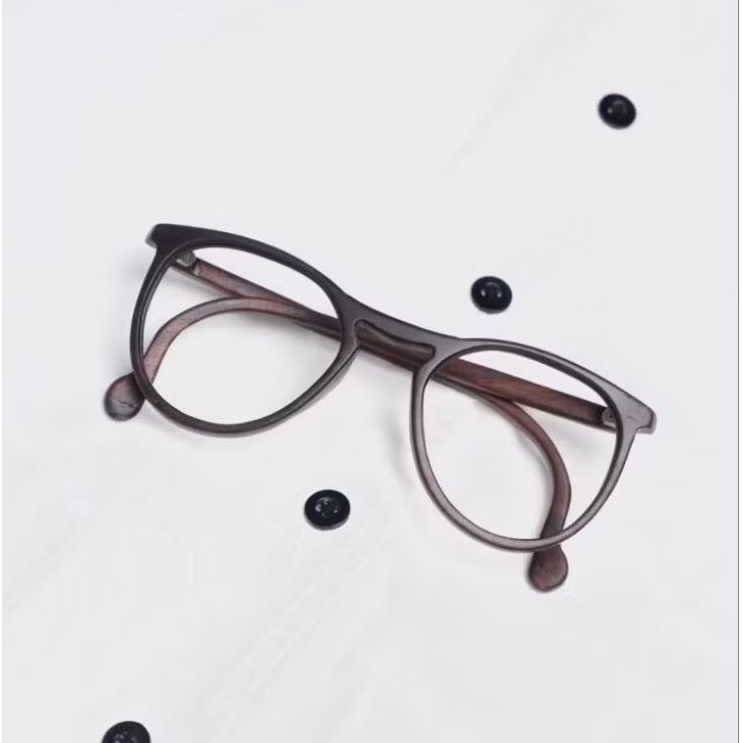Kacamata Kayu Pria Wanita – Frame Kacamata Fashion Retro Natural Handmade - Kayou Monalisa