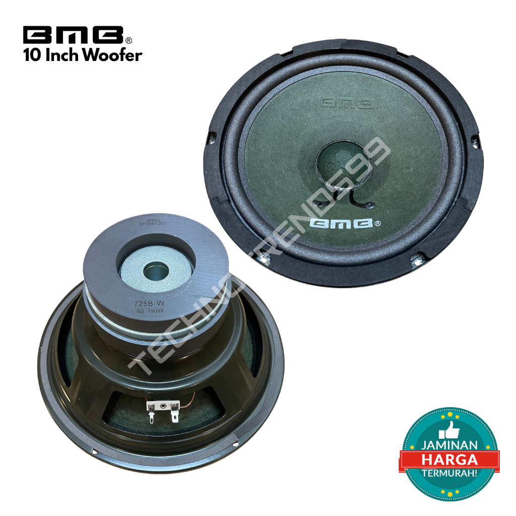 Speaker Component BMB 10" Speaker Komponen BMB 10 Inch Real Picture