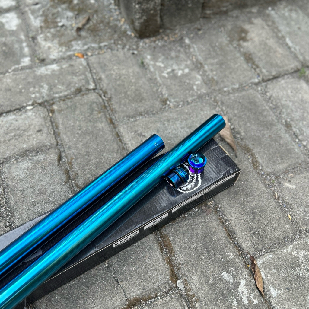 As CJDW as skok depan 30/31/33 as Rx king Cbglmptiger ninja vixion scorpio blue by CJDW baru 2batang