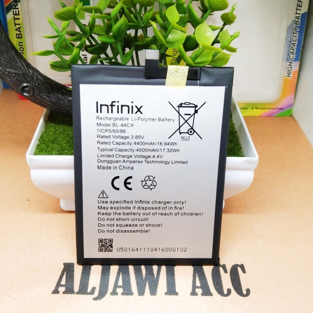 Baterai Batre Battery Infinix Zero 8 X687 BL-44CX 4500mAh