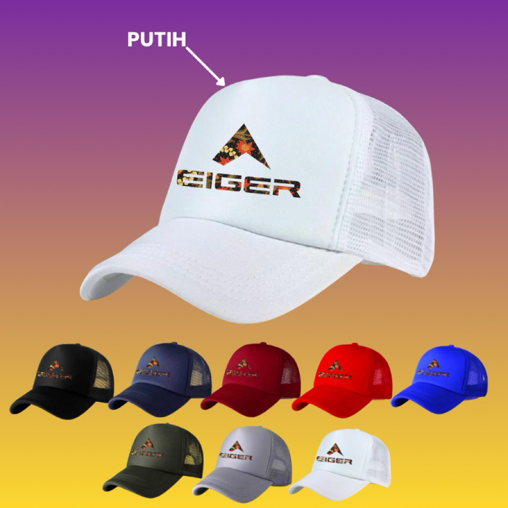 Topi Truker Topi Distro Topi Pria Wanita Eger Batik Super Premiu Topi Keren Murah Kekinian
