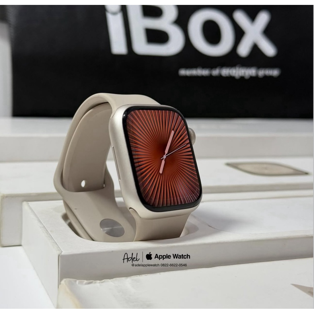 iBox Applewatch series 9 41MM Starlight iwatch