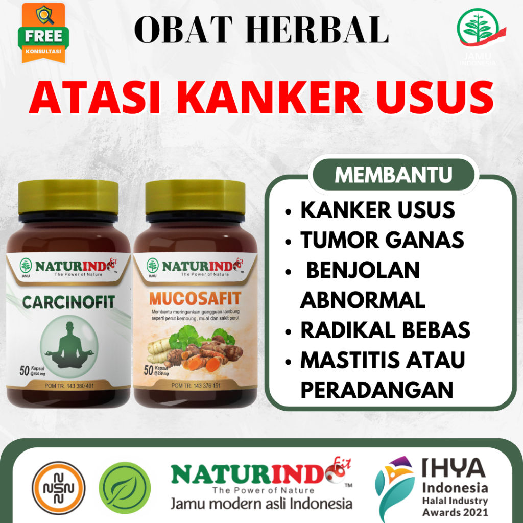 Obat Herbal Kanker Usus Carcinofit Mucosafit Atasi Kanker Usus Tumor Ganas