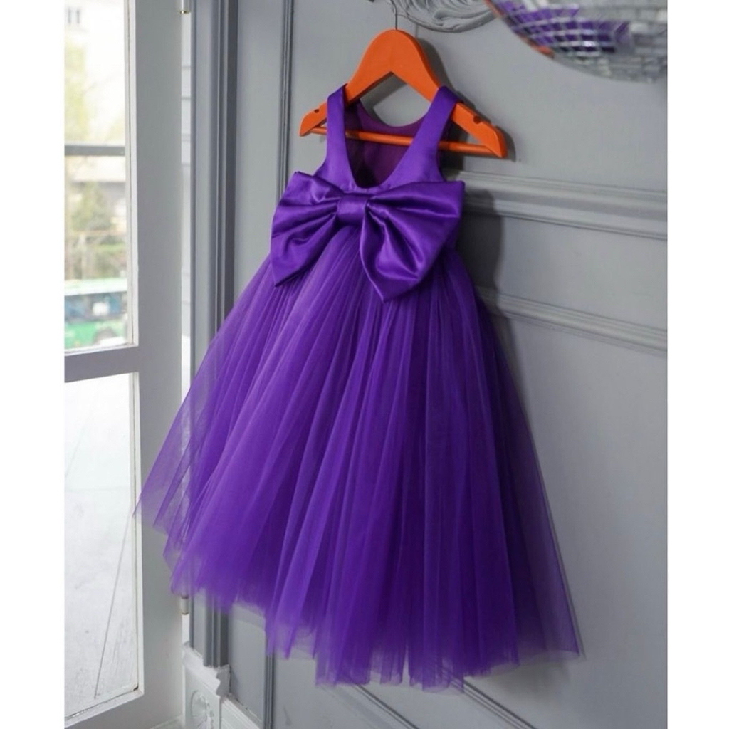 dress simple dress anak perempuan pita dress pita dress tille