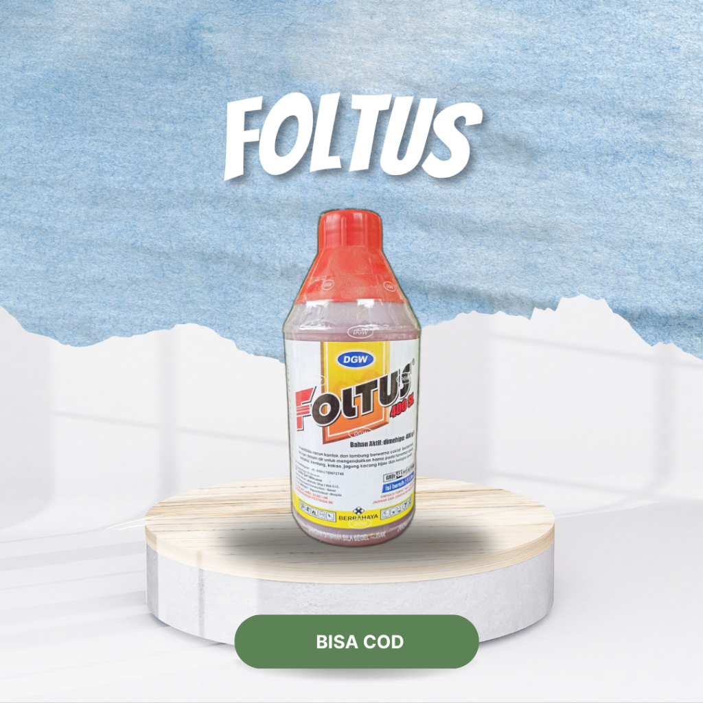 Foltus 400 SL 1 L - Insektisida Original DGW | Obat Wereng - Sundep/Beluk - Belalang - Kutu