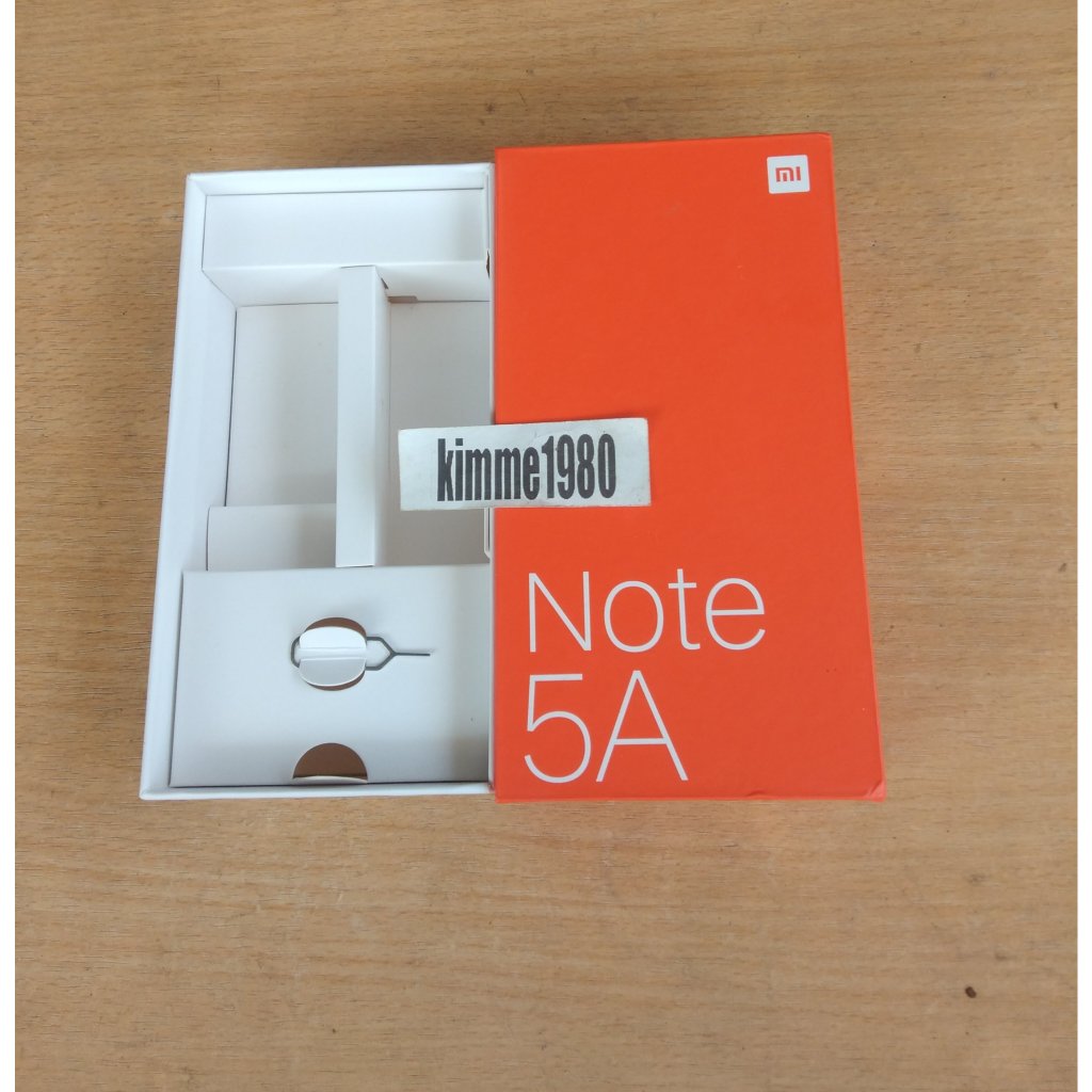 dus xiaomi redmi note 5A kosongan