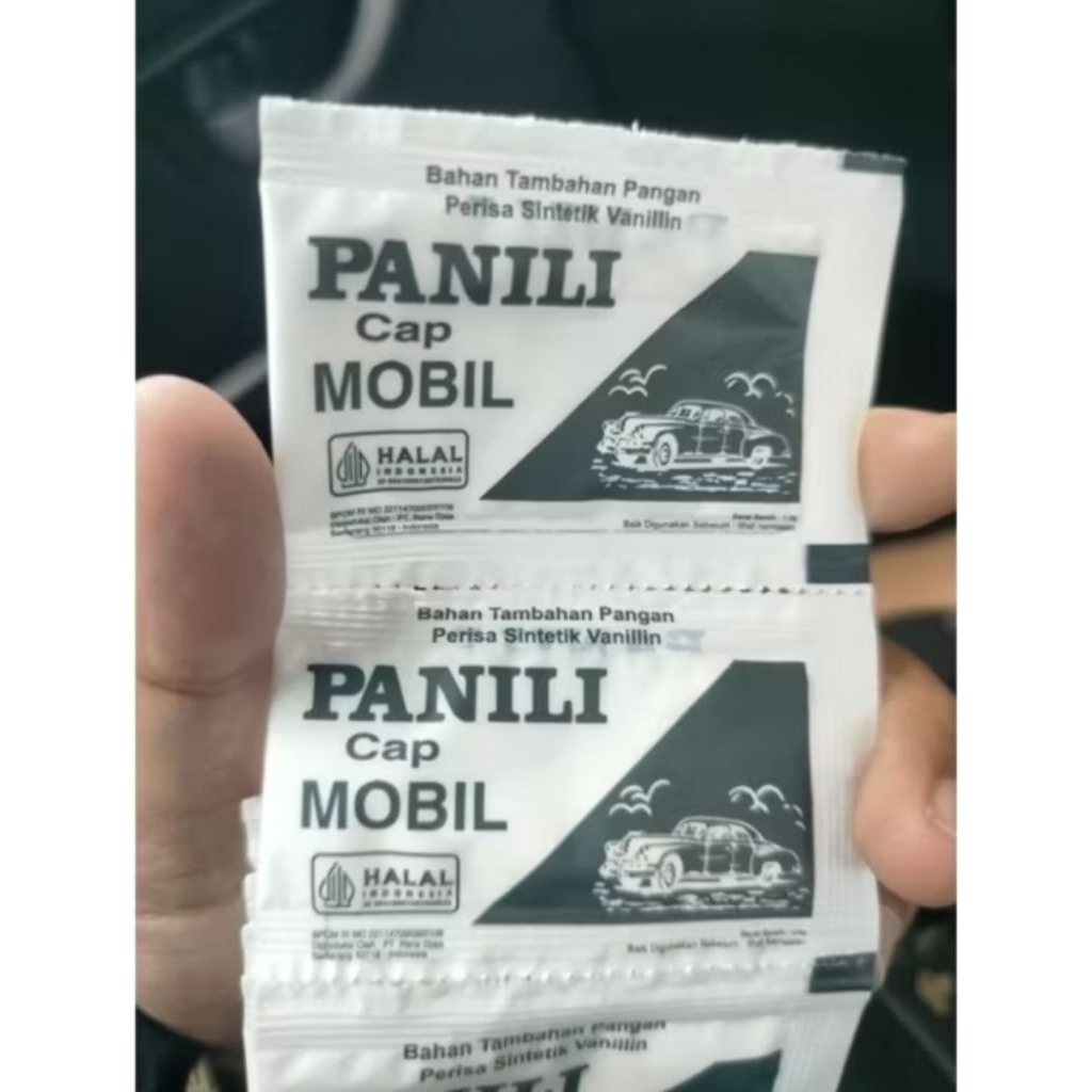 Panili cap mobil 1 sachet vanilli // vanillie