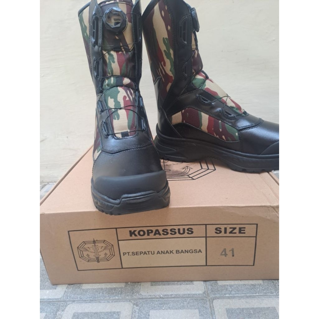 SEPATU PDL TACTICAL ASLI JATAH KOPASSUS