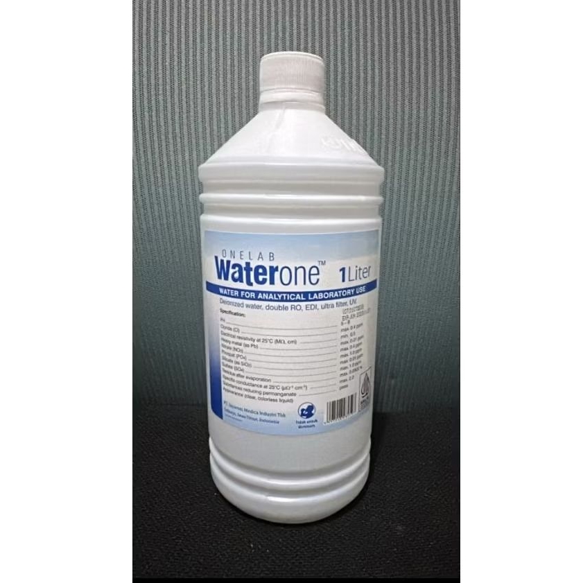 Water One Aquadest 1 Liter Onemed