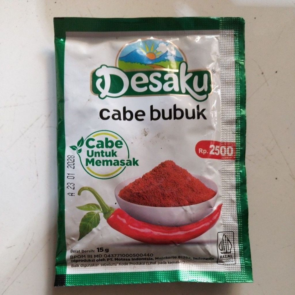 Desaku cabe bubuk