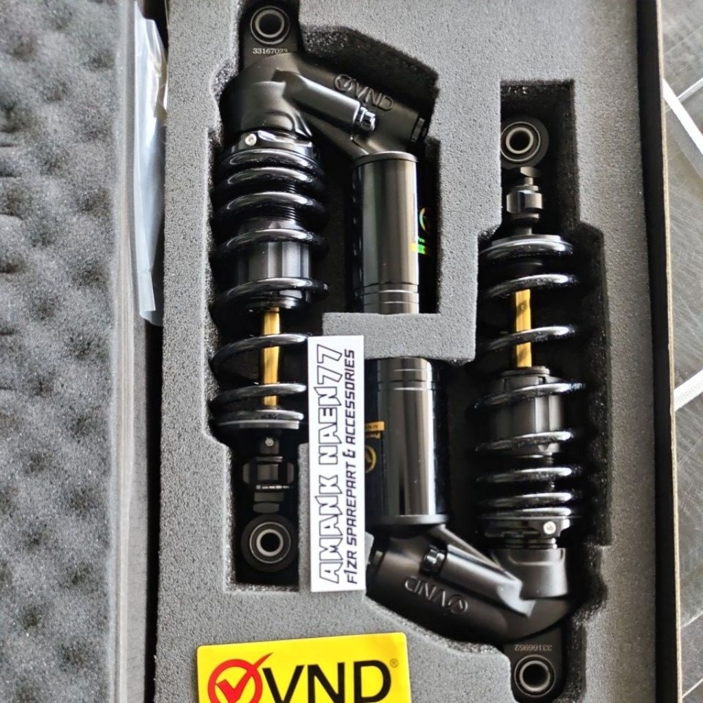 shock vnd sok vnd AK111 B 280 mm full black gold f1zr jupiter