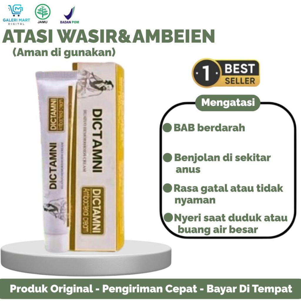 DICTAMNI Obat Wasir Herbal China Ambeien Salep Pereda Ambiyen
