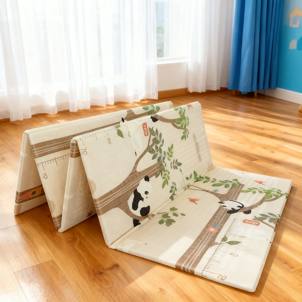 Karpet alas lantai bermain anak karakter lucu ukuran 180x200 ketebalan 8mm empuk dan aman