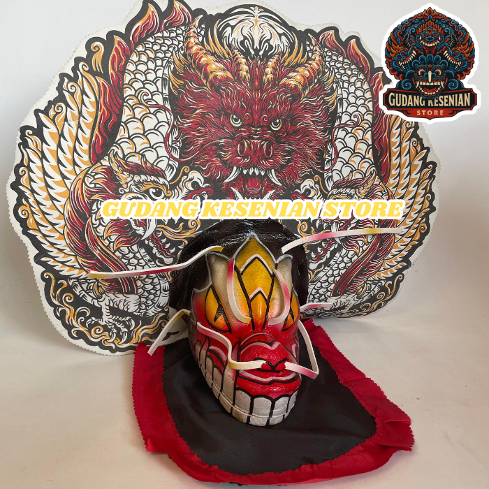 READYY MAINAN ANAK BARONGAN SPON NAGA PUTIH BONUS KAIN KEMUL TINGGAL MAINKAN SAJA