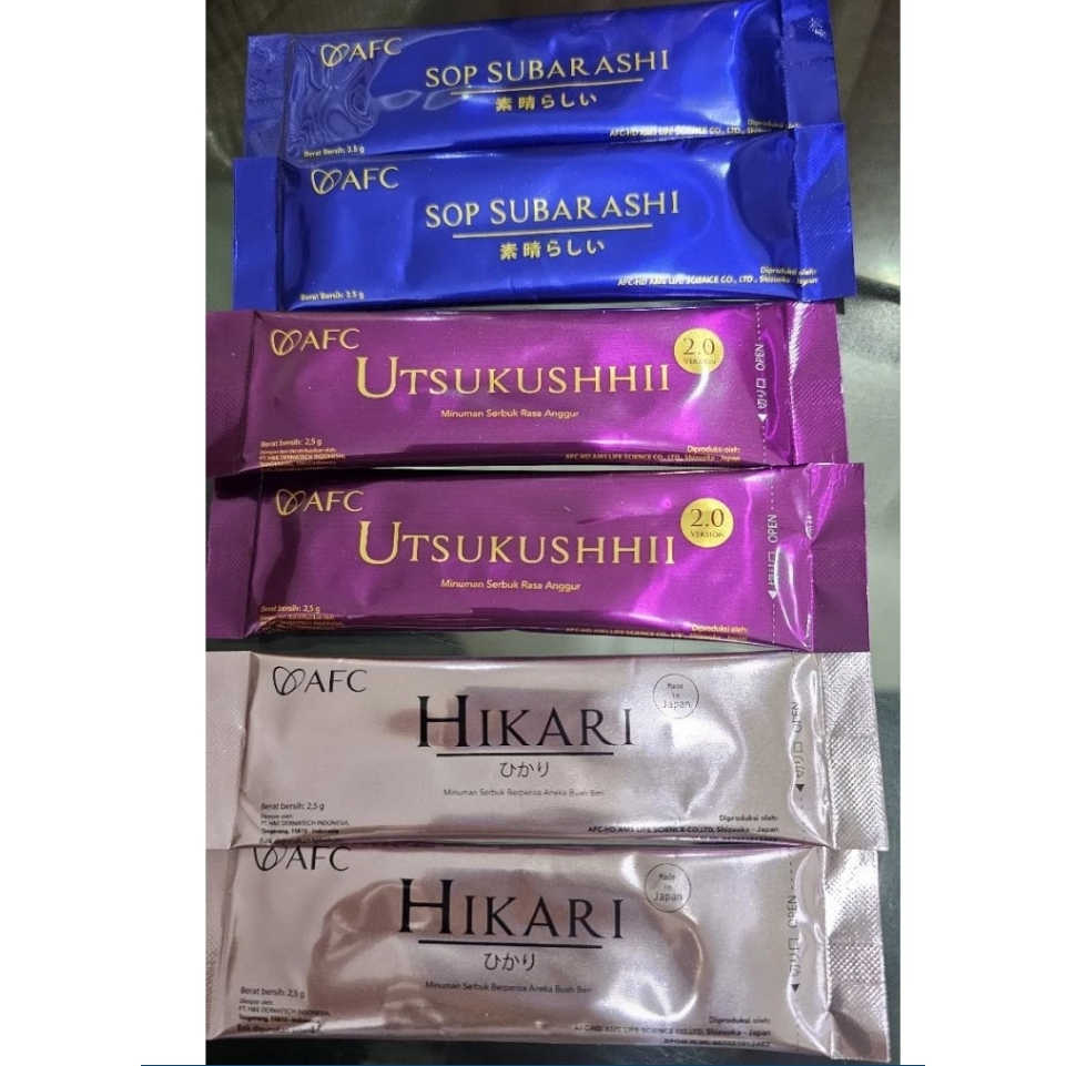 1 Sachet SOP Subarashi Utsu Gold Hikari Original (ECER)