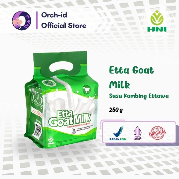 Etta Goat Milk HNI EGM Susu Kambing Ettawa HPAI Original BPOM Halal Susu Kambing Etawa