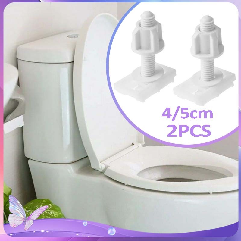 4/5cm Baut Dudukan Toilet Duduk Baut Kloset Duduk Baut Toilet Duduk Baut Tutup Closet Toto 2pcs