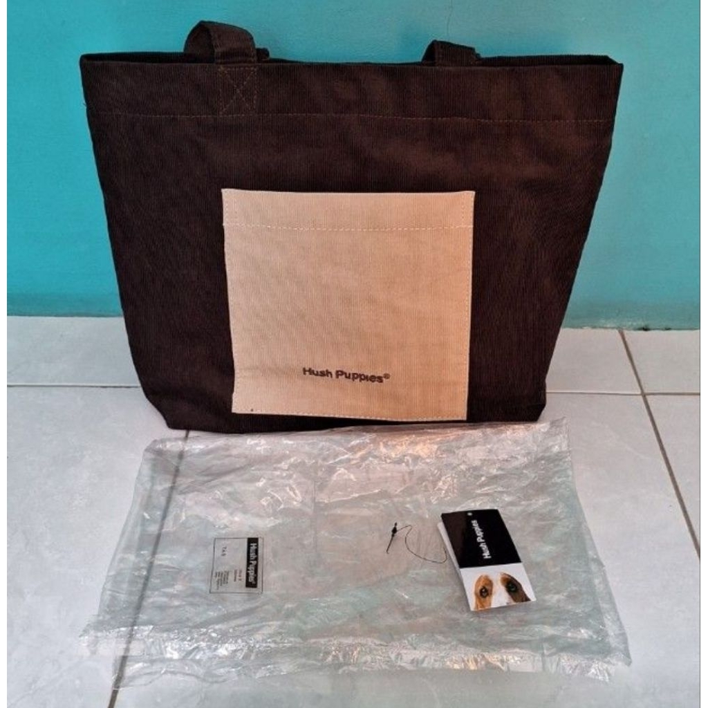 Hush Puppies Tas Wanita Corry Tote Bag - Dark Brown