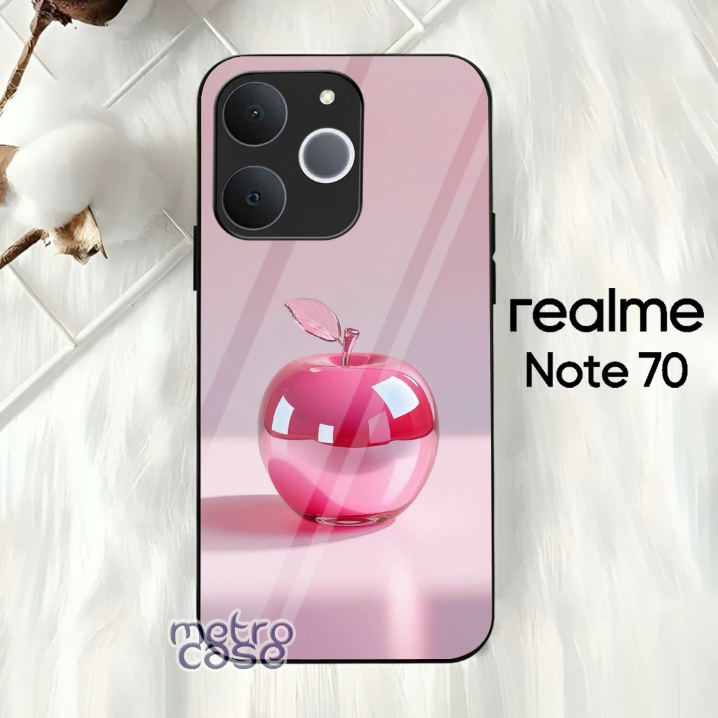 Softcase Hp Glass Kaca Kilau REALME NOTE 70 - REALME NOTE 70 2025 - NOTE 70 - REALME NOTE 70 - G13