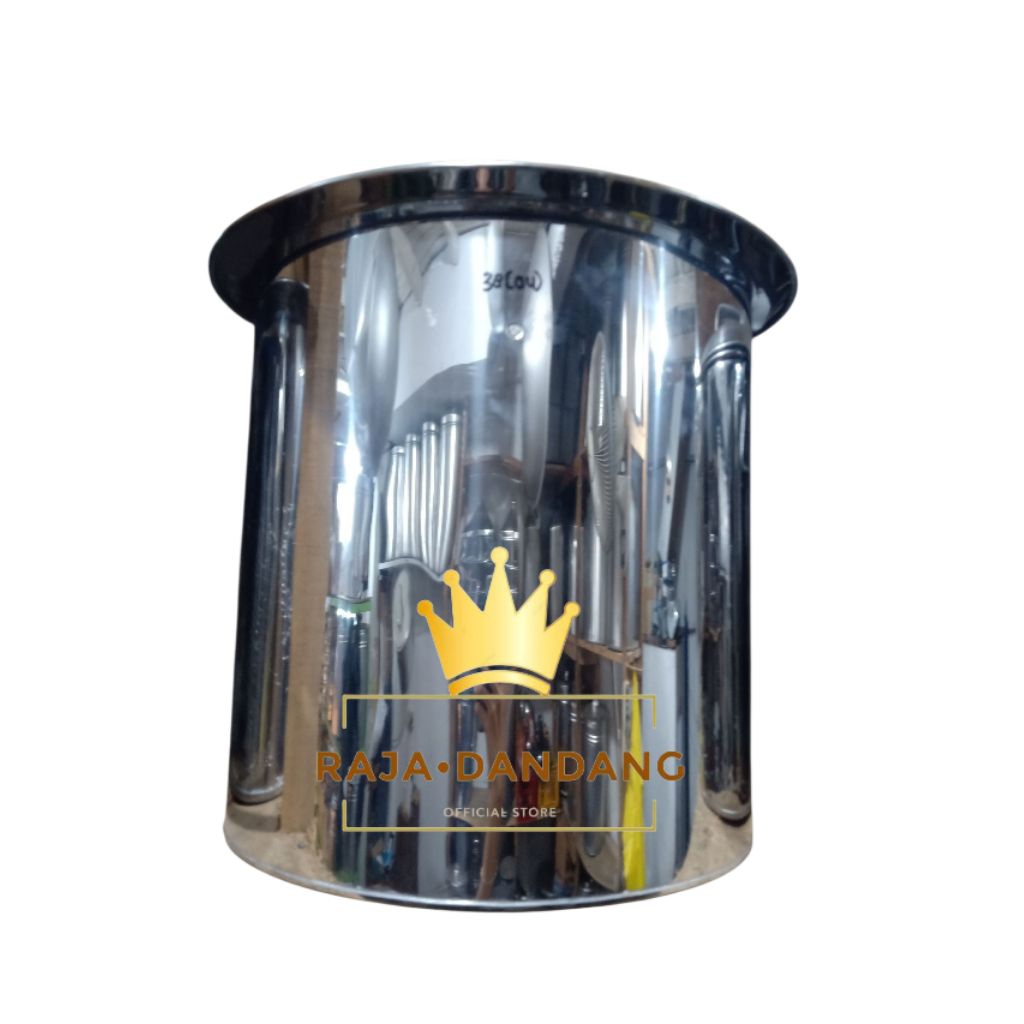 dandang mie ayam 38cm bahan stenlis tebal 04
